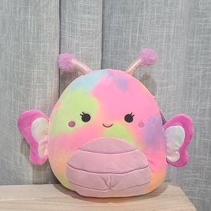 Squishmallow Iris the Rainbow Butterfly 8" NWT